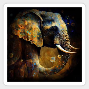 Elephant Spirit, Beautiful Wildlife Sticker